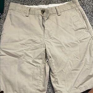 Old Navy Tan Flat Front Shorts